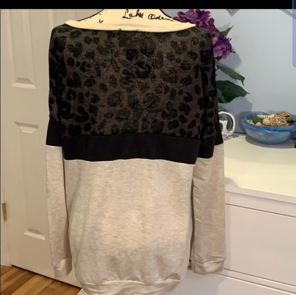 Color Block Sweatshirt - Picture 2 of 4